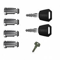 Sada zámků Thule 450400 One Key System 4 ks