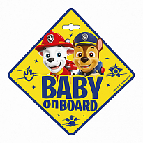 Dekor na přísavku PAW PATROL BOY