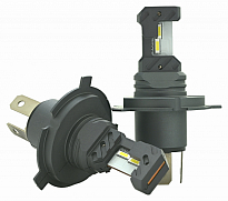 Žárovka LED CSP chip GRAPHITE 12V H4 2ks