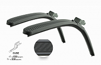 Stěrače CARBON FLAT SET 530+530mm  FAB II